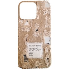 Apple iPhone 14 Pro Uyumlu Jeans Serisi  Denim Kot Desenli Premium Telefon Kılıfı