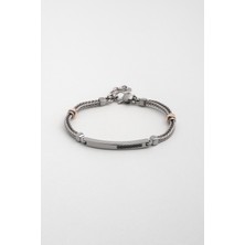 So CHIC İtalyan Gümüş Erkek Zincir Bileklik