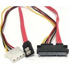 Leonpro 1 Metre 22 Pin Sata Data 7 Pin Sata Molex Power Kablo