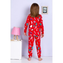 Helenezko Renkli Şekerli Pijama Takım