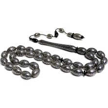 Özel Tasarım Premium Nokta Işçilikli Erzurum Oltu Taşı Te