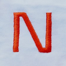 N Logolu Nakışlı T-Shirt