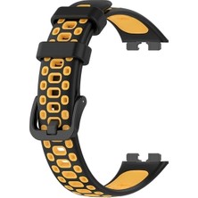 Dmay Huawei Band 9 Akıllı Saat Uyumlu Delikli Spor Kordon Kayış