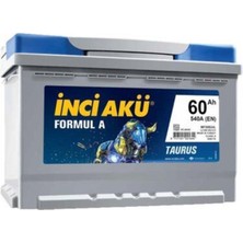 12V 60 Amper Inci Akü