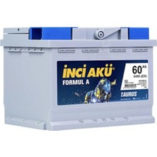 12V 60 Amper 540A En Inci Akü