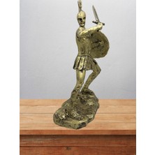 Hector  Biblo 25 cm Mitolojik Kahraman Heykel Dekor Hediyelik Eşya
