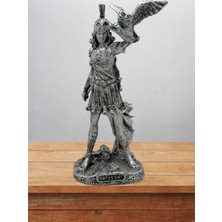 Athena  Biblo 22 cm Mitolojik Kahraman Heykel Dekor Hediyelik Eşya