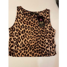 Bebe Plus Leopar Bayan Bluz