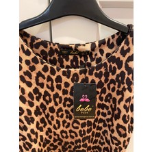 Bebe Plus Leopar Bayan Bluz