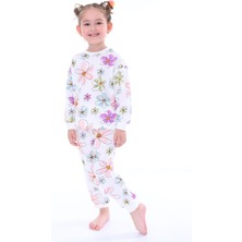 Helenezko Renkli Çiçekli Pijama Takım