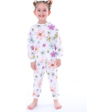 Helenezko Renkli Çiçekli Pijama Takım