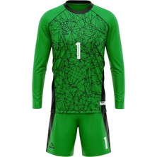 Domin Spor Erkek Uzun Kol Yeşil Maç Futbol Kaleci Forması Goalkeeper Jersey Gk TYC83E7B5A55B23D08