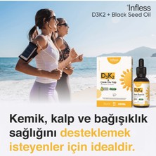 Infless Vitamin D3 K2 + Çörek Otu Yağı 30 ml