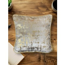 Gold Krem Kırlent, Altın Detaylı Kırlent, Siyah Gold Kırlent, Gold Biyeli Kırlent Kılıfı