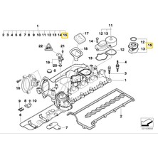 Heropar Bmw Uyumlu M47N ve M47N2 Motor Meyle Seklon Valf 11127799367