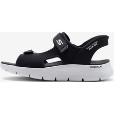 Skechers Go Walk Flex Sandal-Easy Entry Erkek Siyah Sandalet 229210 Bkgy