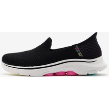 Skechers Skechers Slip-Ins: Go Walk 7 - Daley Kadın Siyah Yürüyüş Ayakkabısı 125228 Bkhp