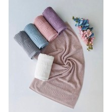 Midye 30X50 Pamuklu 6lı Havlu Seti