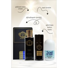 Soel Parfüm Narkotik Set 3'lü Narkotik Erkek Parfüm 50 Ml+Narkotik Deodrant+Narkotik Roll-On