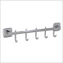 Lara Krom Beşli Kanca Askılık