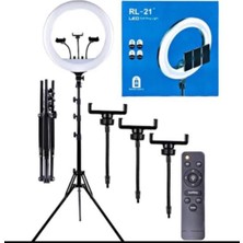 Rl-21 Inç Işıklı Telefon Tutucu Ring Light