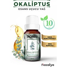 Hava Nemlendiriciler Için Uçucu Oda Koku Yağı Esansiyeli Okaliptus 10 Ml.