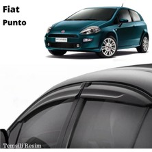 Turkuaz Fiat Punto Uyumlu Oto Cam Rüzgarlığı 2010+ Sonrası