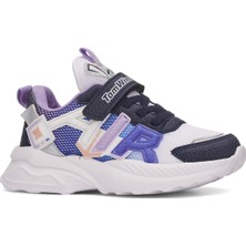Nstil Günlük Erkek Kız Çocuk Sneaker Lastik Bağcıklı Cırtlı Hafif  Nefes Alabilen Spor Ayakkabı 080