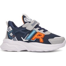 Nstil Günlük Erkek Kız Çocuk Sneaker Lastik Bağcıklı Cırtlı Hafif  Nefes Alabilen Spor Ayakkabı 080