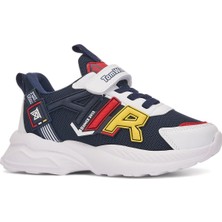 Nstil Günlük Erkek Kız Çocuk Sneaker Lastik Bağcıklı Cırtlı Hafif  Nefes Alabilen Spor Ayakkabı 080