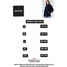 Bast10  Kadın Erkek Outdoor Cepli Tam Fermuarlı Polar