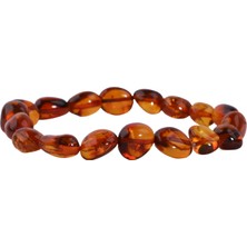 Zeynep Büyükbay Kızıl Şifa Kehribar Bileklik