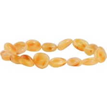 Zeynep Büyükbay Bal Işıltısı Kehribar Bileklik