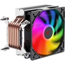 Gamenote F2005 120MM Rgb Işlemci Fanı Bakır Boru Intel LGA1700