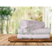 Bambu Havlu, %100 Organik, Bambu, Havlu Seti, 50X90 cm - 6'lı Paket, Premium, Ultra Yumuşak, Dekoratif