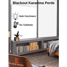 Karartma Blackout Beyaz Işık Gerçimez Stor Perde