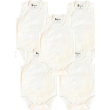 Büyük Boy Çocuk Çıtçıtlı Body 2-3-4-5-6-7-8-9-10-11-12 Yaş Çocuk Body (5 Adet)