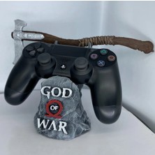  God Of War Joystick Standı, God Of War Baltalı Konsol Standı