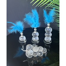 Cascade Dekoratif Gümüş Tüylük ve Üzüm