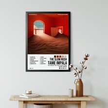 Orenda Art Tame Impala - The Slow Rush Albüm / Çerçeveli Poster Tablo