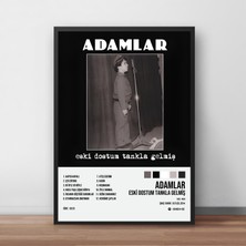 Orenda Art Adamlar - Eski Dostum Tankla Gelmiş / Çerçeveli Poster Tablo