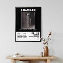 Orenda Art Adamlar - Eski Dostum Tankla Gelmiş / Çerçeveli Poster Tablo