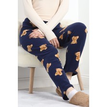 Gıronda Polar Kumaş Pijama Altı Lacivert - 20789.1287.