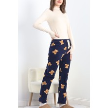 Gıronda Polar Kumaş Pijama Altı Lacivert - 20789.1287.
