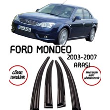 Turkuaz Ford Mondeo 2003-2007 Oto Cam Rüzgarlık 4lü Takım