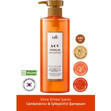 Saç Derisini Canlandıran ve Parlaklaştıran Sirke Özlü Şampuan Lador Acv Vinegar Shampoo 430ML