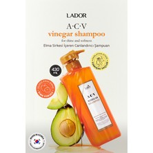 Saç Derisini Canlandıran ve Parlaklaştıran Sirke Özlü Şampuan Lador Acv Vinegar Shampoo 430ML