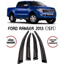 Turkuaz Ford Ranger 2013 Oto Cam Rüzgarlık 4lü Takım