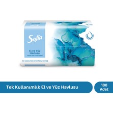 Sofia El ve Yüz Havlusu 100'lü