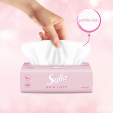 Sofia Skin Love Pudra Kokulu Mendil 100'lü